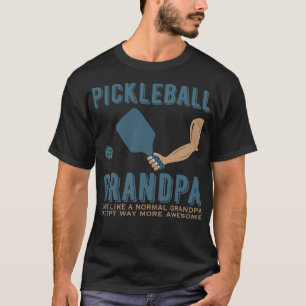 T-shirt Pickleball Comme un namastay normal drôle drôle