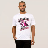 T-shirt Pickleball cougar avec oeil doux (Devant entier)