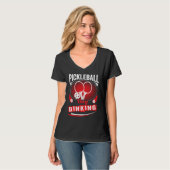 T-shirt Pickleball Day Dinking Motivational Pickleball Squ (Devant entier)