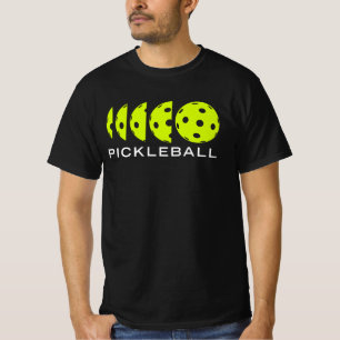 T-shirt Pickleball : Dimensions de pickleball