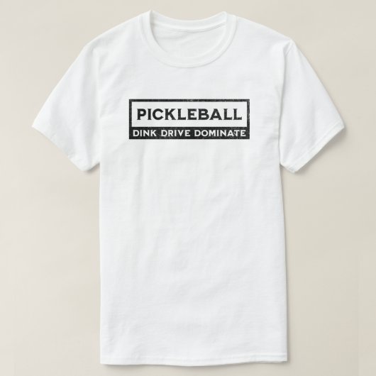 T-shirt Pickleball dire Vintage (Design devant)