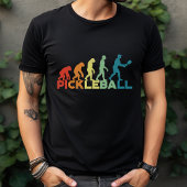 T-shirt Pickleball Evolution Funny Custom Name or Text