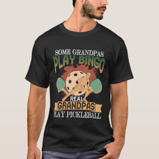 T-shirt Pickleball Grand-Père Chemise Grand-Père Citations