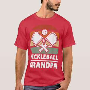 T-shirt Pickleball grand-père qui aime le sport