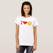 T-shirt Pickleball : I Love Pickleball (Devant entier)