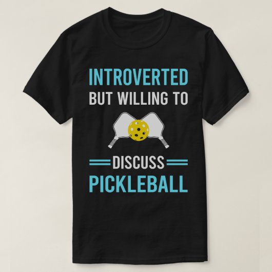 T-shirt Pickleball introduit (Design devant)