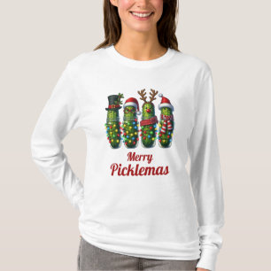T-shirt Pickleball Joyeux Picklemas