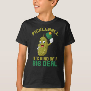 T-shirt Pickleball Kid Big Deal Pickle Sport
