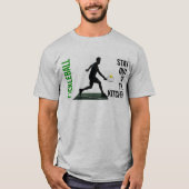 T-SHIRT PICKLEBALL : LA ZONE ROUGE  (Devant)