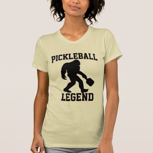 T-shirt Pickleball Legend Funny Bigfoot (Devant)