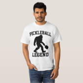T-shirt Pickleball Legend Funny Bigfoot (Devant entier)