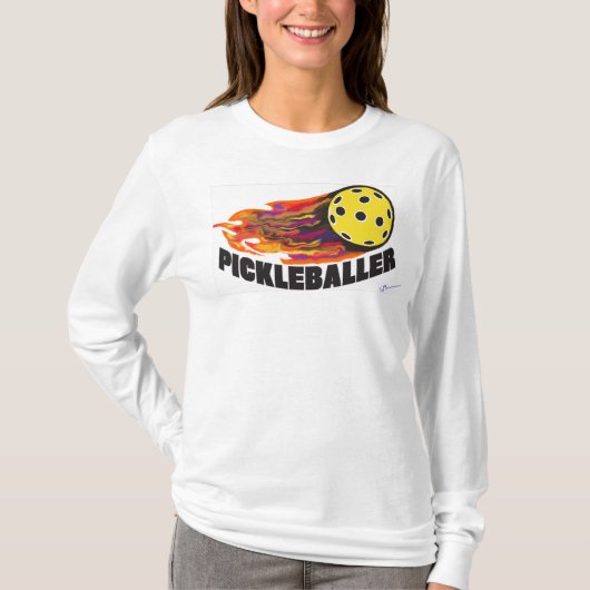 T-shirt Pickleball long sleeve shirt (Devant)