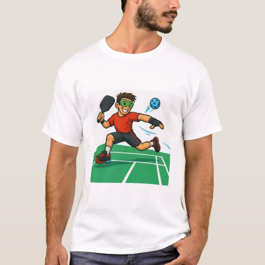 T-shirt Pickleball man (Devant)