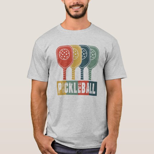 T-shirt Pickleball moderne (Devant)