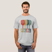 T-shirt Pickleball moderne (Devant entier)
