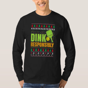 T-shirt Pickleball Noël Pickle Ball Sweatshirt de Noël Lai
