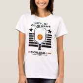 T-shirt Pickleball Nom Personnalisé Pickleball (Devant)