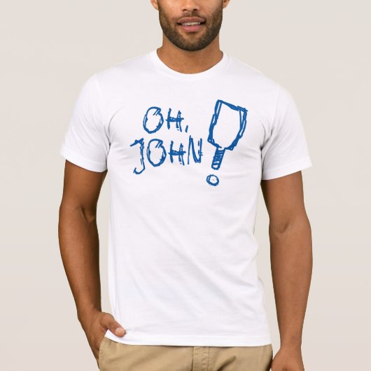 T-shirt Pickleball - Oh John! (Devant)