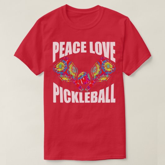 T-shirt Pickleball Paddle Design 1 (Design devant)