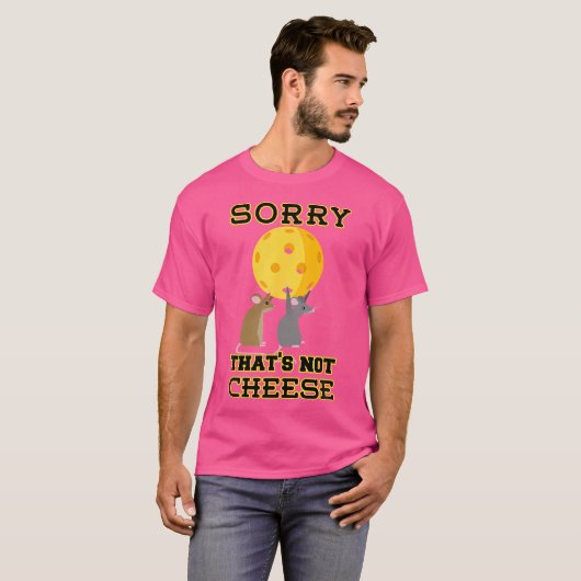 T-shirt Pickleball Padel Racket Pickleball Balls Picklebal (Devant entier)