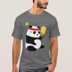 T-shirt Pickleball Panda Bear BONK !