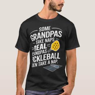 T-shirt Pickleball Papy Joueur Fête des Pères Drôle