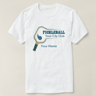 T-shirt Pickleball personnalisable Pickleball