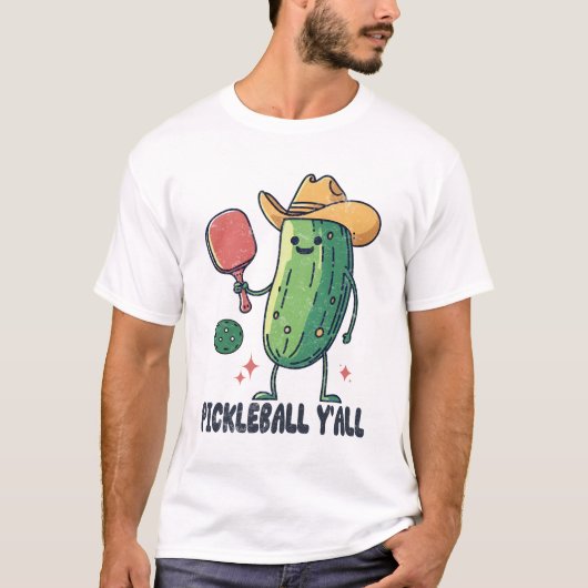 T-shirt Pickleball - Pickleball Y'all (Devant)