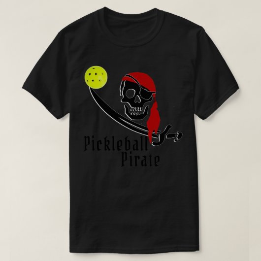 T-shirt Pickleball Pirate (Design devant)