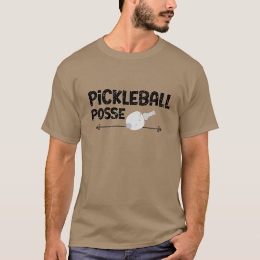 T-shirt Pickleball Posse (Devant)