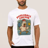 T-shirt Pickleball poulet (Devant)