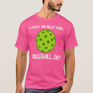 T-shirt Pickleball Pour Hommes Femmes Pickleball Picklebal