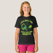T-shirt Pickleball Pro: Paddle Wielding Warrior (Devant entier)