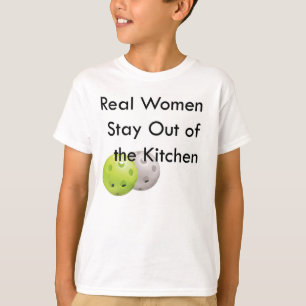 T-shirt Pickleball, séjour hors de la cuisine