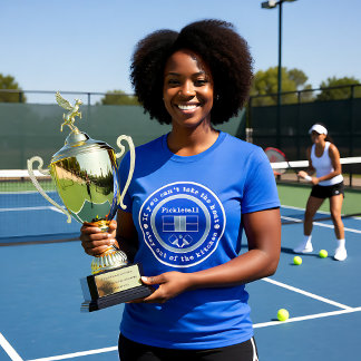 T-shirt Pickleball : Si vous ne pouvez pas prendre la chal