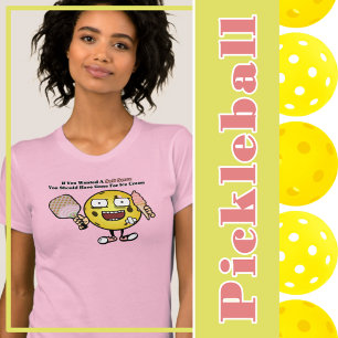 T-shirt Pickleball Si Vous Voulez Soft Serve Aller Pour Gl