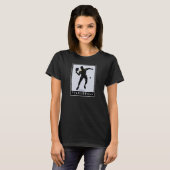 T-SHIRT PICKLEBALL SILHOUETTE CLASSIQUE (Devant entier)
