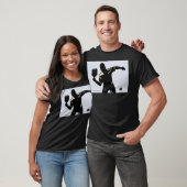 T-SHIRT PICKLEBALL SILHOUETTE DINER (Unisexe)