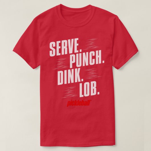 T-shirt Pickleball Slang (Design devant)