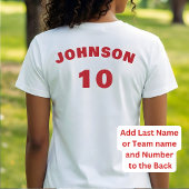 T-shirt Pickleball Team Live Love Dink Paddle