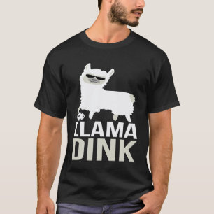 T-shirt Pickleball Unique Pickle Ball Lama Dink