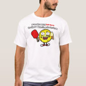 T-shirt Pickleball Vanilla Soft Sert Ball Jaune Drôle (Devant)