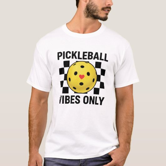 T-shirt Pickleball Vibes Only (Devant)