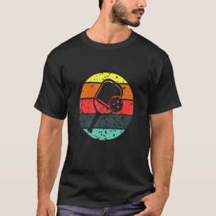 T-shirt Pickleball Vintage Retro Pickle Ball Et Paddle