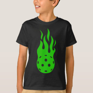 T-shirt Picklell flamme - Paddlell Tennis Pickleller Pickl