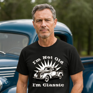 T-shirt Pickup Classique des années 1930 vintage Modèle d'