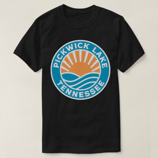 T-shirt Pickwick Lake Tennessee (Design devant)