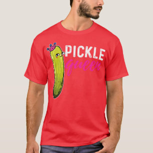 T-shirt Picky Vegan Cucumber végétarien Couronne végétale