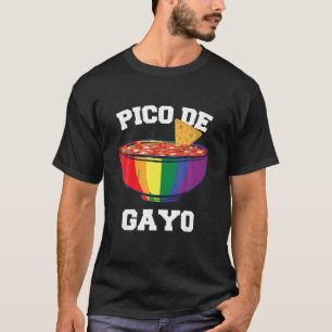 T-shirt Pico De Gayo Mexicaine Et Gay T Shirt