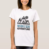 T-shirt Pics d'hiver (Devant)